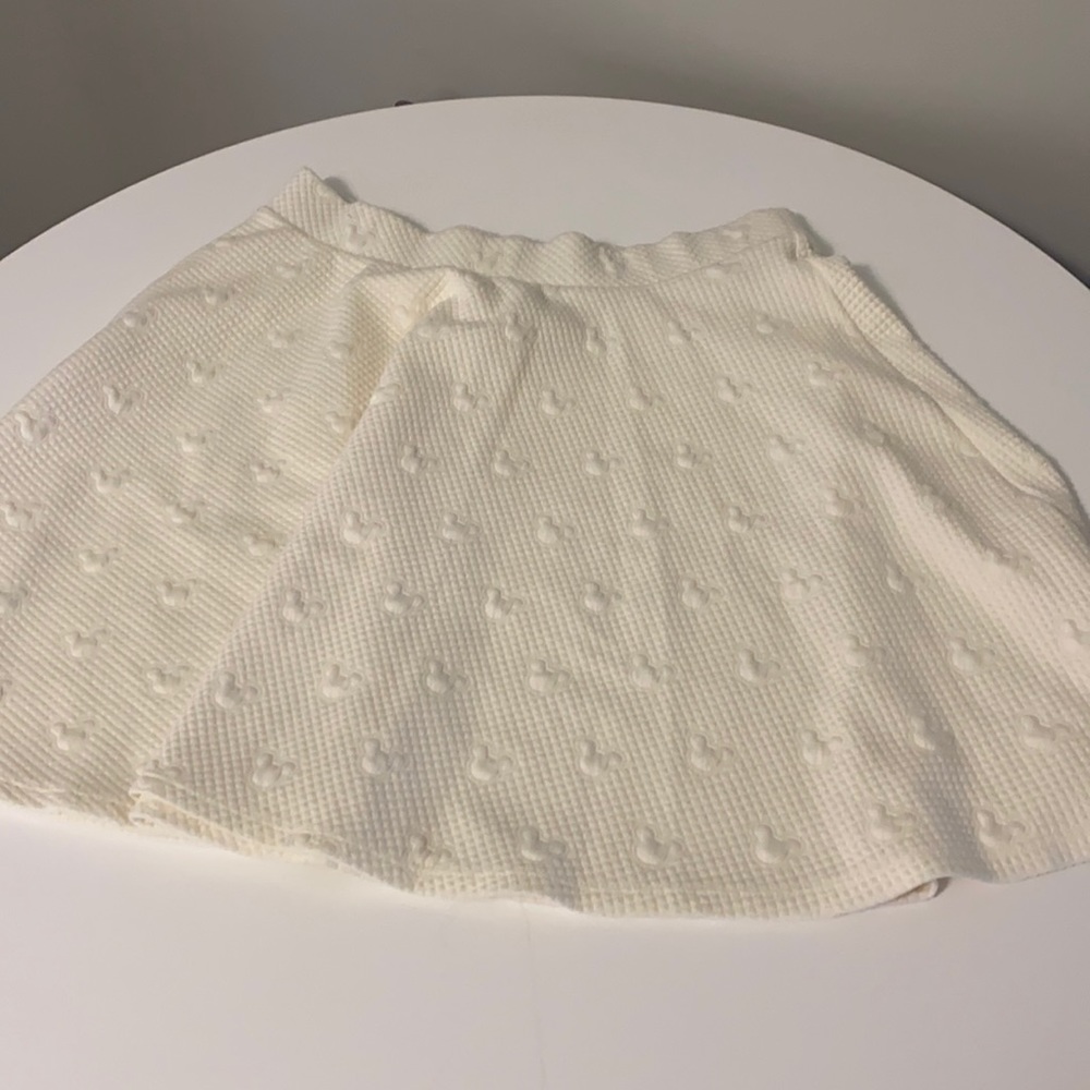 Disney white skirt